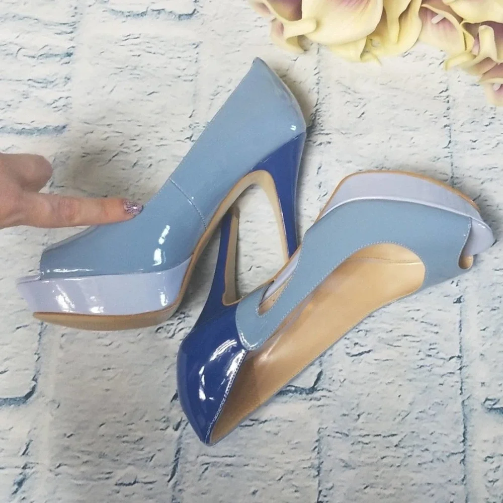 Marc Fisher Peep Toe Platform Heels